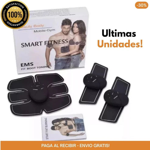 Smart Fitness- Electroestimulación para abdominales, brazos y piernas OFERTA ESPECIAL