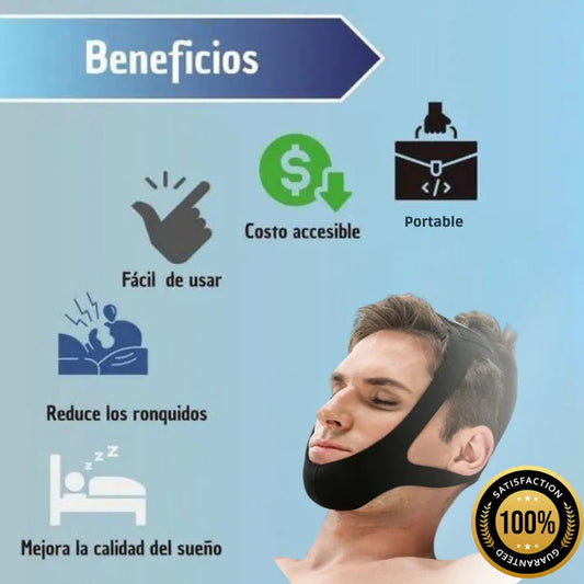 SleepFix Pro® - Banda Facial Antirronquidos